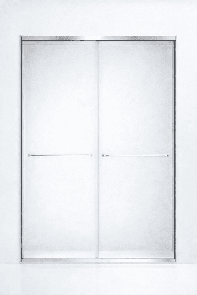 304不鏽鋼雙趟門 隱藏吊夾